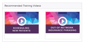 Patient Prism Training Videos Example