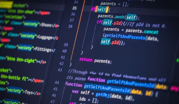 Example of API code